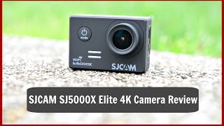 SJCAM SJ5000X Elite 4K Camera ReviewThe GoPro Killer [upl. by Repotsirhc]