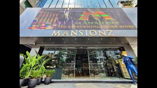 MANSIONZ LUXURY LIQUOR STORE KHAR WEST LINKING ROAD  BEST WINE SHOP IN MUMBAI  UNIQUE EXPERIENCE [upl. by Backer]