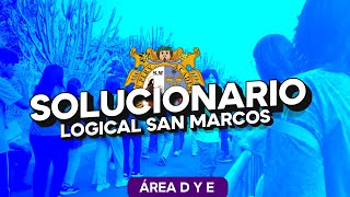 🔥📝 SOLUCIONARIO SAN MARCOS 2024 II📢 ÁREAS D E 🔴EN VIVO [upl. by Mot]