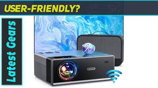 FUDONI 1080P 15000L Outdoor Projector Ultimate Home Entertainment Experience [upl. by Retse]