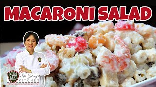 SHRIMP MACARONI SALAD PINOY STYLE MrsGalangs Kitchen S15 Ep7 [upl. by Georgetta]