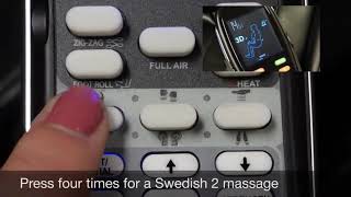 How to Operate the Cozzia CZ389 Massage Chair [upl. by Nylikcaj600]