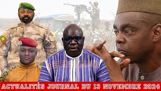 Issa Kaou Djim interpellé  Journal don kibaru du 13 novembre 2024 [upl. by Eelrahc]