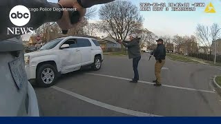 Bodycam video released from deadly police shooting in Chicago where 96 shots were fired [upl. by Elias265]