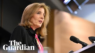 Caroline Kennedy says cousin RFK Jrs vaccine views are dangerous [upl. by Yoc]