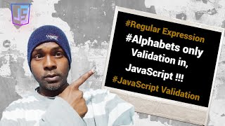 JavaScript Tutorial 20242025  Javascript text only validation using Regex pattern [upl. by Borer643]