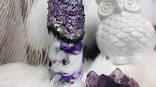 Newest 3D Geode Glitter Tumbler Tutorial [upl. by Paola]