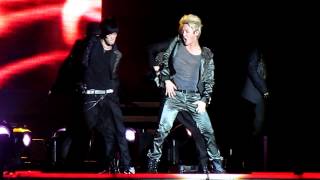 120311 FANCAM HD JYJ CONCIERTO LIMA  PERU  XIAH JUNSU  Intoxication [upl. by Rafe]