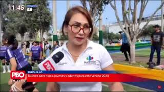 Surquillo presenta sus Talleres de Verano 2024 [upl. by Nylcsoj]