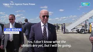 Biden confirms he will attend funeral of Queen Elizabeth II [upl. by Erodeht490]