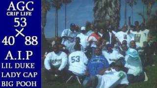 53rd st Avalon Gangsta Crips A Gangsta Live Once [upl. by Ilera]