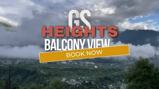 Balcony View GS Heights manali shimla GSHeights [upl. by Sylvester485]