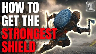 How to get the STRONGEST LIGHT SHIELD in Assassins Creed Valhalla [upl. by Yrakcaz]