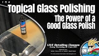 Topical Glass Polishing  The power of a good glass polish [upl. by Gunning]