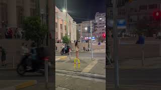 Piraeus Night Walk travel visitgreece athens greece [upl. by Boehmer142]