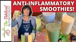 6 Anti Inflammatory Smoothies To Fight Diseases  Daily Health Tonic [upl. by Dlanod]