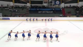 Spring Cup 2016  Valley Bay Synchronics Novice  Free Skating [upl. by Angeline]