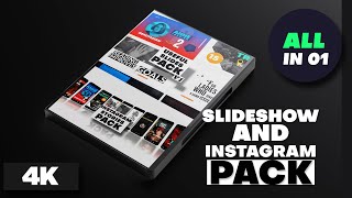 slideshow and Instagram pack  Adobe Premiere cc [upl. by Adis]