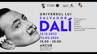 Universul lui Salvador Dali la ARCUB  Hanul Gabroveni [upl. by Namrak]