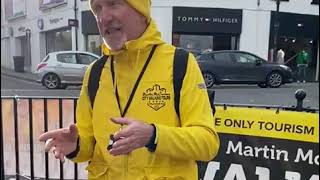 Philip O’Neill guide with Martin McCrossan Walking Tours Derry [upl. by Durante]