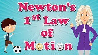 Newtons First Law of Motion  aumsum kids science education children [upl. by Caritta]