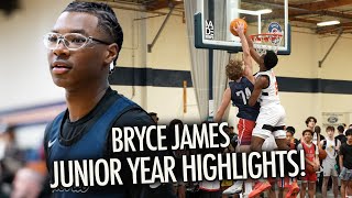 Bryce James  Full Junior Year Highlights LeBron DNA Activated [upl. by Urd703]