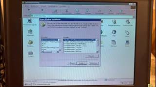 Windows 98 installing missing features [upl. by Jabe]