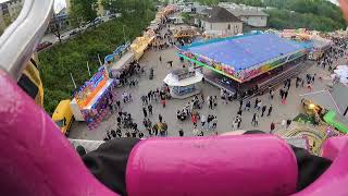 Top Spin Fresh DeckerSchaak Onride Steinert Kirmes 2023 [upl. by Ateloiv]