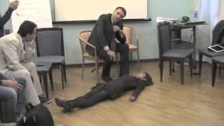 Regressive Hypnosis after a paretian non verbal induction  Dr Marco Paret [upl. by Akyre]