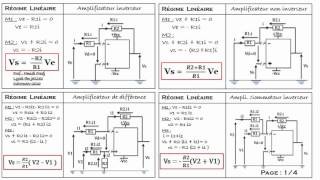 amplificateurs et notions dasservissement [upl. by Lillis403]