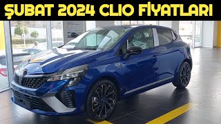 ŞUBAT 2024 RENAULT CLIO FİYAT LİSTESİ AÇIKLANDI  2024 Model Clio Fiyatları [upl. by Aleda]