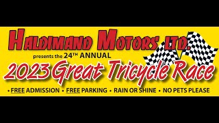 Haldimand Motors 2023 Tricycle Race Event [upl. by Ferrand507]