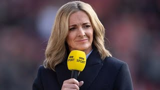 Gabby Logan and Simone Biles slam Olympic reporters [upl. by Feetal]