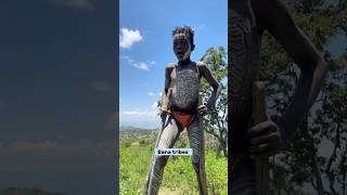 Ethiopian Bana tribes 😱 shorts banatribe ethiopia facts aadivasi factinhindi africantribe [upl. by Maryrose]