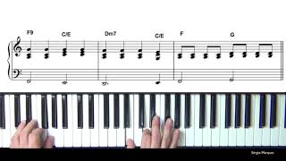 Sondame  Vocal Livre Parte 33  Tutorial de Teclado [upl. by Neirrad]