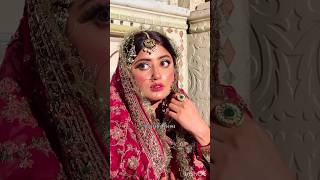 Sajal Ali in bridal Dress😍❤️🔥sajalaly zardpattonkabunn hamzasohail ahadrazamir pakistaniactress [upl. by Alage]