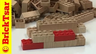 Can LEGO Bricks be made out of WOOD [upl. by Timmons]