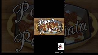 polenta pasticciata Non buttatelapasticciatela food ricetta italianfood [upl. by Hluchy36]