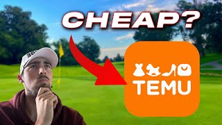 I REVIEW EVERY GOLF PRODUCT ON TEMU [upl. by Bogart]