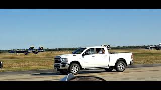 WINGS OVER HOUSTON24 BLUE ANGELS DELTA L PUBLANDING 😋 🛬 [upl. by Robison]