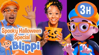 Halloween Song  More  Blippi and Meekah Best Friend Adventures  Educational Videos for Kids [upl. by Enelrac168]