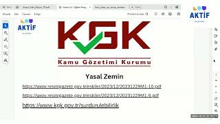 Sürdürülebilirlik Denetçiliği Sınavı Hazırlık Eğitimleri Ders Videoları [upl. by Drarreg]