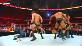 Batista returns 2009 and save Triple H YouTube [upl. by Kus875]