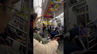 Exploring the New York City Subway shorts travel dance train new explore [upl. by Nac593]