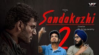 Sandakozhi 2 Trailer REACTION  Vishal Keerthi Suresh Varalaxmi  Yuvanshankar Raja  Lingusamy [upl. by Ahtamas498]