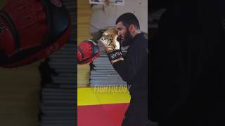 Artur Beterbiev guard defence training arturbeterbiev beterbiev boxing [upl. by Eirased]