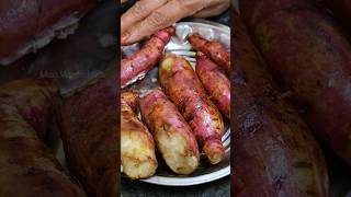 Roasted Sweet Potato  Full Video Link👆must try sweetpotatoroastshortsyoutubeshorts healthyfood [upl. by Onailerua]