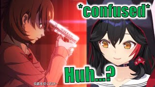 17 Feb 2024  Mios 1st time watching Persona 3 characters shooting themselves  Eng Subs [upl. by Burman]