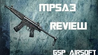 MP5A3 Softair DualPower GSP Airsoft GERMAN HD [upl. by Ashford]