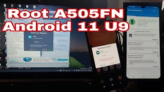 How to Root samsung Galaxy A50 A505FN Android 11 U9 solution Fix 100 [upl. by Mogerly]